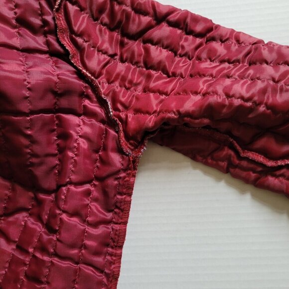 Niki jacket vintage plaid quilted cotton flannel 70s coat cabincore camp outdoor - Picture 12 of 14